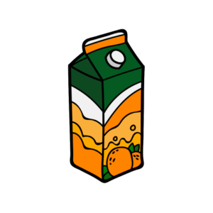 jus d'oranges 1 litre x 6